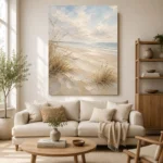 Minimalist Coastal Shores Beach Wall Art Canvas Print - Image 7