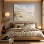 Luminous Coastal Sands Beach Wall Art Canvas Print - Image 8