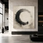 Enso Circle Serenity Nautical Wall Art Canvas Print - Image 5