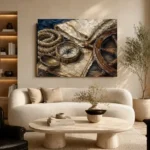 Maritime Heritage Still Life Nautical Wall Art Canvas Print - Image 6