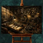 Refined Analog Workshop Film Reel Wall Art Canvas Print - Image 2