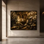 Panoramic Cinematic Craft Film Reel Wall Art Canvas Print - Image 5