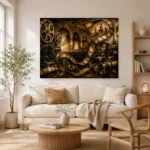 Panoramic Cinematic Craft Film Reel Wall Art Canvas Print - Image 7