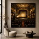 Grand Historic Theater Film Reel Wall Art Canvas Print - Image 6