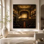 Grand Historic Theater Film Reel Wall Art Canvas Print - Image 8