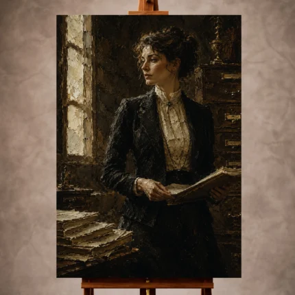 Classical Portrait Wall Art wall art print for elegant interiors