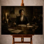 Classical Portrait Wall Art wall art print for elegant interiors
