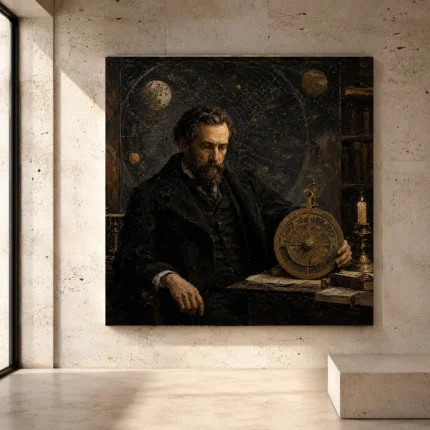 Classical Portrait Wall Art wall art print for elegant interiors