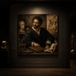 Anatomist Scholar Classical Portrait Wall Art Canvas Print - Image 7
