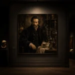 Apothecary Scholar Classical Portrait Wall Art Canvas Print - Image 7