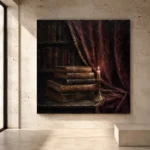 Dark Academia Wall Art wall art print for elegant interiors