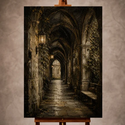 Dark Academia Wall Art wall art print for elegant interiors