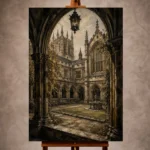 Dark Academia Wall Art wall art print for elegant interiors