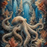 Majestic Coral Cathedral Underwater Wall Art Canvas Print