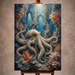 Majestic Coral Cathedral Underwater Wall Art Canvas Print