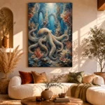 Majestic Coral Cathedral Underwater Wall Art Canvas Print - Image 8