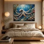 Panoramic Kelp Forest Underwater Wall Art Canvas Print - Image 8
