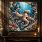 Secluded Grotto Underwater Wall Art Canvas Print - Image 4