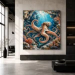Secluded Grotto Underwater Wall Art Canvas Print - Image 5