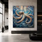 Shimmering Currents Underwater Wall Art Canvas Print - Image 5