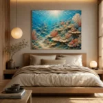 Flourishing Coral Terraces Canvas Print - Image 8