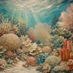 Warm Coral Reef Ecosystem Canvas Print