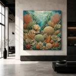 Layered Coral Garden Canvas Print - Image 5