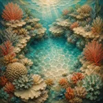 Secluded Coral Reef Basin Canvas Print