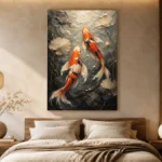 Graceful Koi Fish Canvas Print - Image 6