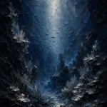 Mysterious Deep Sea Wall Art Canvas Print