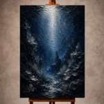 Mysterious Deep Sea Wall Art Canvas Print