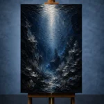 Mysterious Deep Sea Wall Art Canvas Print - Image 2