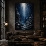 Mysterious Deep Sea Wall Art Canvas Print - Image 4