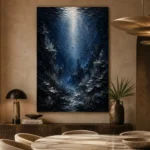 Mysterious Deep Sea Wall Art Canvas Print - Image 5
