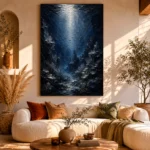 Mysterious Deep Sea Wall Art Canvas Print - Image 8