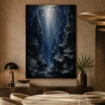 Enigmatic Deep Sea Canyon Wall Art Canvas Print - Image 5