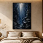 Enigmatic Deep Sea Canyon Wall Art Canvas Print - Image 6