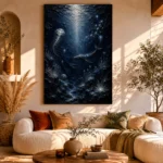 Luminous Deep Ocean Wall Art Canvas Print - Image 8