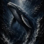 Majestic Shadowed Deep Sea Wall Art Canvas Print