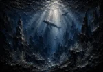 Panoramic Deep Ocean Wall Art Canvas Print