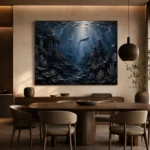 Ancient Deep Ocean Wall Art Canvas Print - Image 4