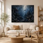 Ancient Deep Ocean Wall Art Canvas Print - Image 7