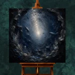 Circular Abyss Deep Sea Wall Art Canvas Print - Image 2