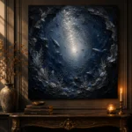 Circular Abyss Deep Sea Wall Art Canvas Print - Image 4