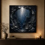 Mysterious Underwater Cavern Wall Art Canvas Print - Image 7
