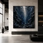 Dramatic Underwater Trench Wall Art Canvas Print - Image 5