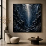 Dramatic Underwater Trench Wall Art Canvas Print - Image 6