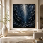 Dramatic Underwater Trench Wall Art Canvas Print - Image 8