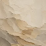 Desert Sand Textured Plaster Wabi Sabi Wall Art Canvas Print