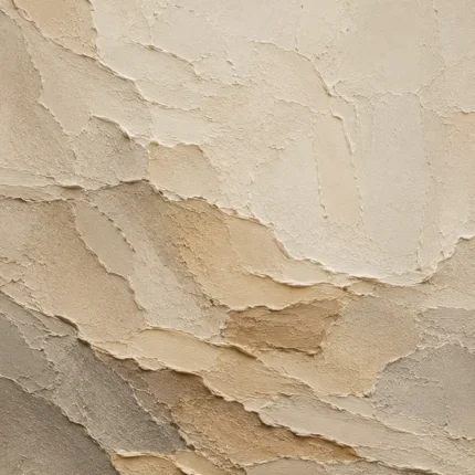 Desert Sand Textured Plaster Wabi Sabi Wall Art Canvas Print